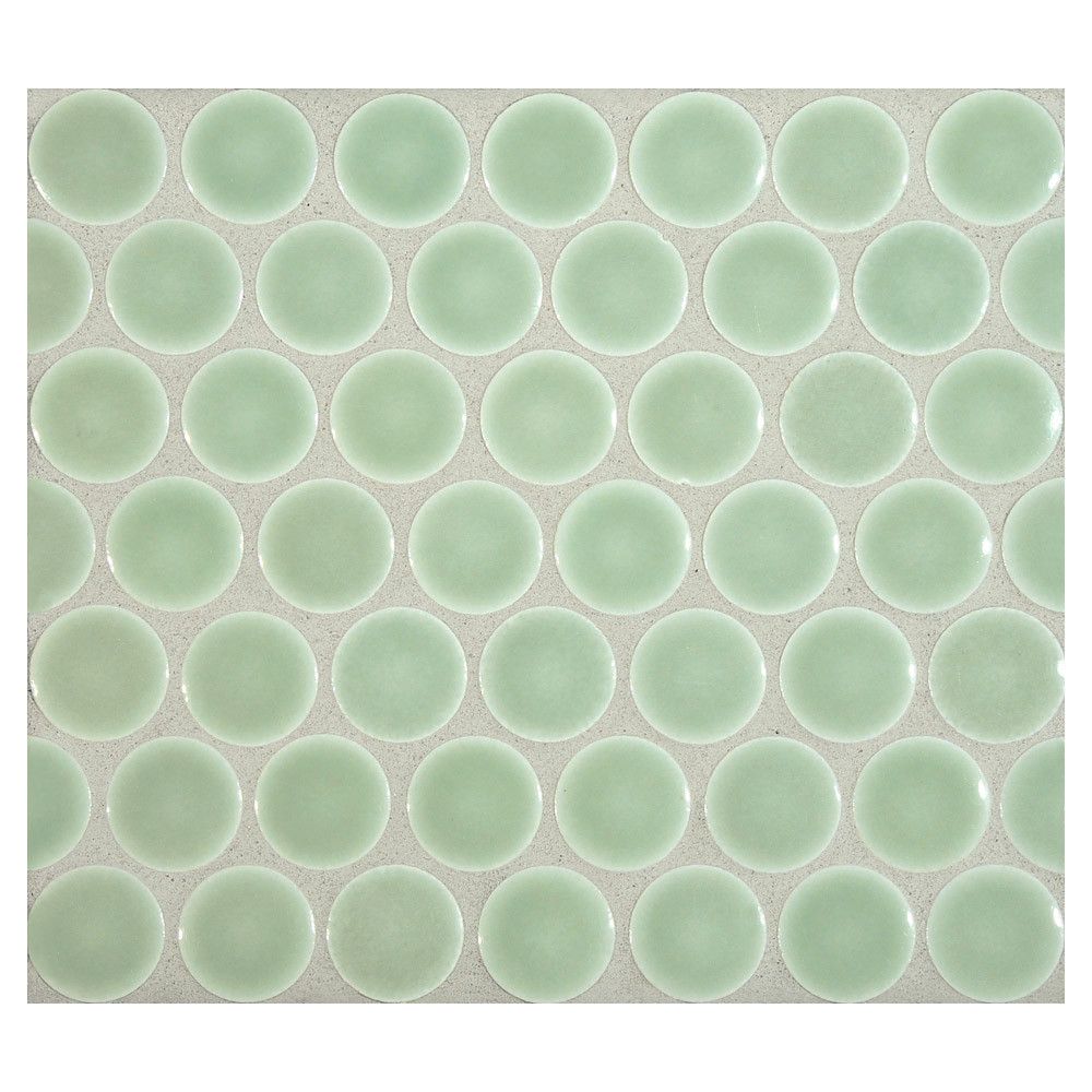 Penny Round Mosaic | Seedling - Gloss | Complete Tile Collection