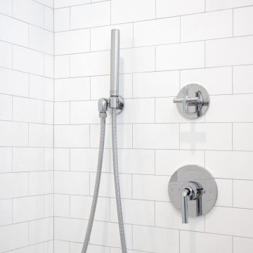 3" x 6" Ultra Flat Subway Tile | Ultra White - Ultra Gloss | Modern Ceramic Collection