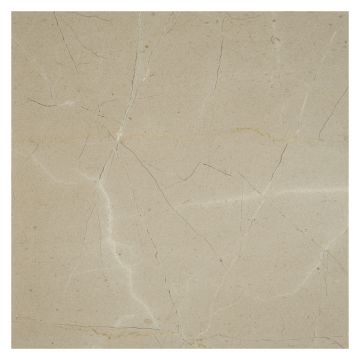 12" square tile in polished Monica Dark marble.