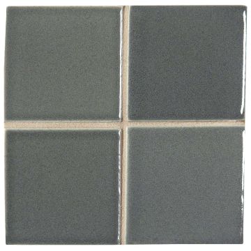 3" x 3" ceramic field tile in Dove color with a gloss finish.