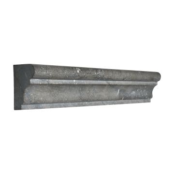 1-3/4" x 12" France Chair Rail molding in honed blue elegant limestone.