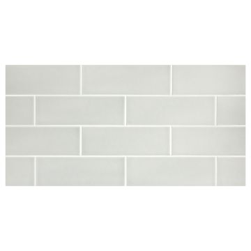 3" x 9" Subway Tile | Middleton Gray - Gloss | Sazon Ceramics