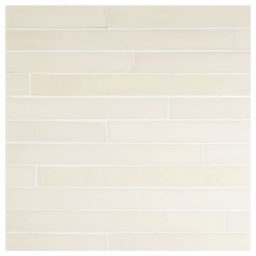 3/4" Sticks glass mosaic in Crema Oro color with a gloss finish.