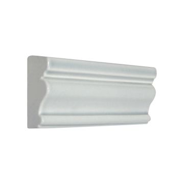 Vermeere Ogee Border ceramic liner in Light Ocean Breeze gloss.