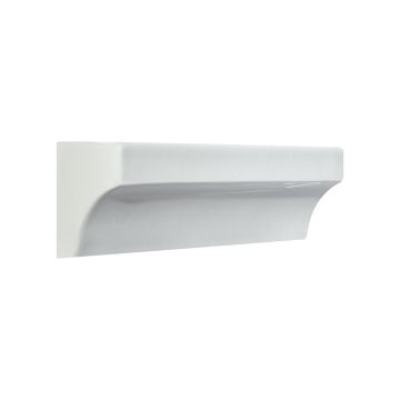 1-3/4" x 6" Pedestal Cap | Light Ocean Breeze - Gloss | Vermeere Ceramic Molding