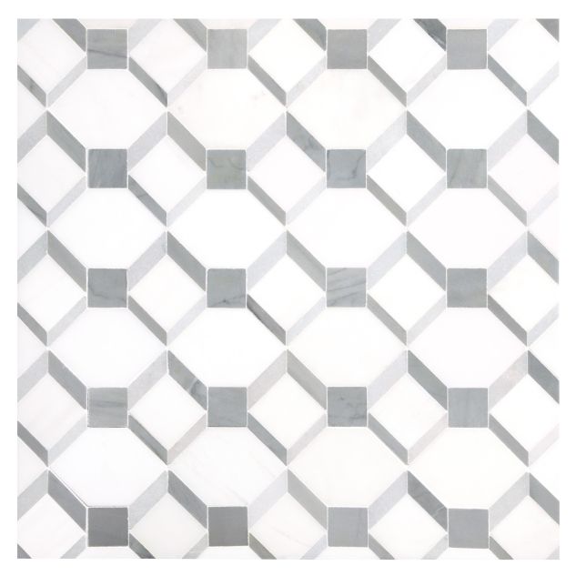 Binton's Blocks mosaic tile in Dolomiti