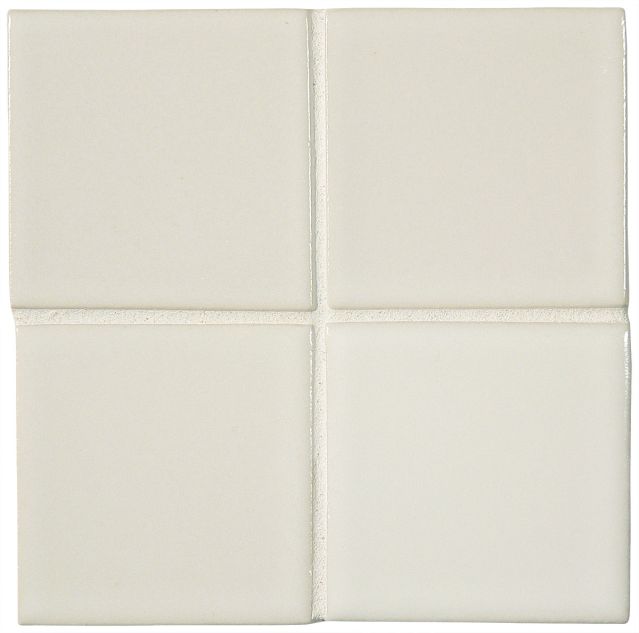 3" x 3" ceramic field tile in Polar color with a gloss finish.