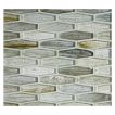 5/8" x 2" Cocktail glass mosaic in Selium color with a natural finish.