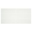 3" x 9" Field Tile | White Top - Deep Glaze Crackle | WaterPool Ceramic Collection