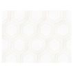 8" Hanson Hexagon | Balsa with White Background - Matte | Parson Glazed Porcelain Tile