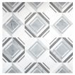 Bryant Park Blend mosaic pattern using premium marble cuts. 