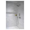 4" x 18" Marble Tile | White Blossom Ultra Premium - Honed | Stone Tile Collection
