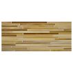 Stalks katami glass mosaic in Tiger's Eye color with a gloss finish.