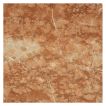 12" square tile in polished pardia red marble.