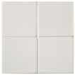 3" x 3" ceramic field tile in Everest color with a gloss finish.