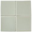 3" x 3" ceramic field tile in Frost color with a gloss finish.