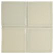 3" x 3" ceramic field tile in Midori color with a glossy crackle finish.