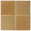 3" x 3" ceramic field tile in Sisal color with a gloss finish.