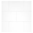 3" x 6" Subway Tile | True White - Gloss | Vermeere Ceramics